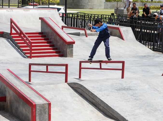 Banu Sadewo - FS boardslide